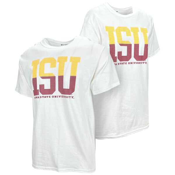 Champion® ISU White Short Sleeve T-Shirt